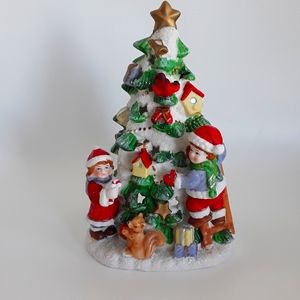Christmas votive 10in tall